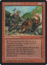 Anão Soldado / Dwarven Soldier - Magic: The Gathering - MoxLand